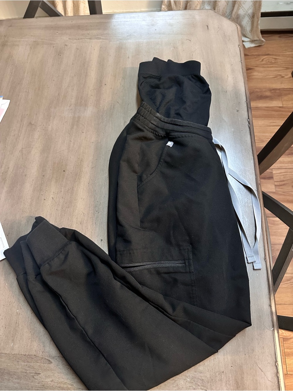 Figs Black joggers